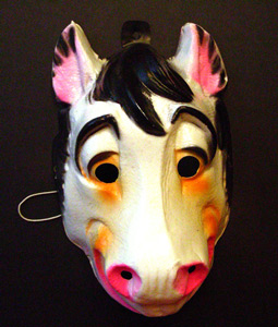 Horse mask.